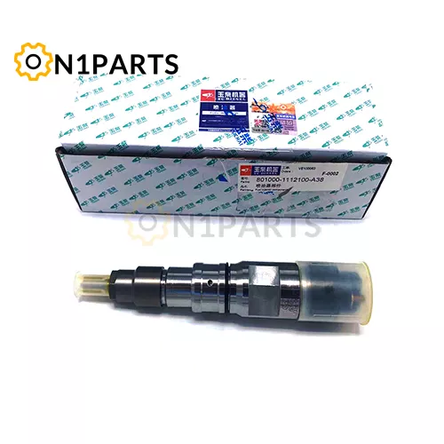 Yuchai 801000 1112100 A38 Diesel Common Rail Fuel Injector