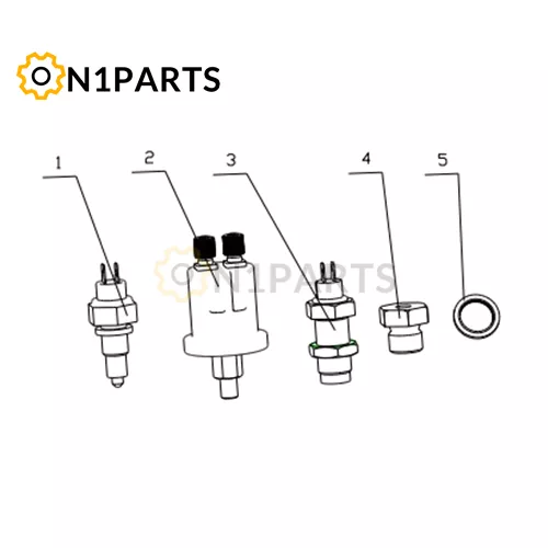 YUCHAI YC6MK400 33 M41L3 3800000 05 Instrument Sensor Assembly