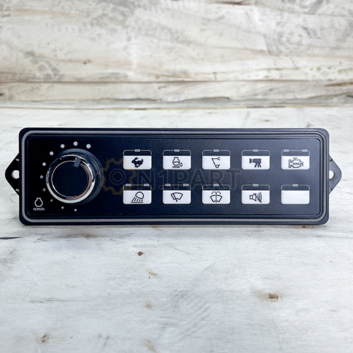 XCMG 803689877 Switch Panel XESW1015-01 Throttle Knob Switch Air Conditioning Control Panel